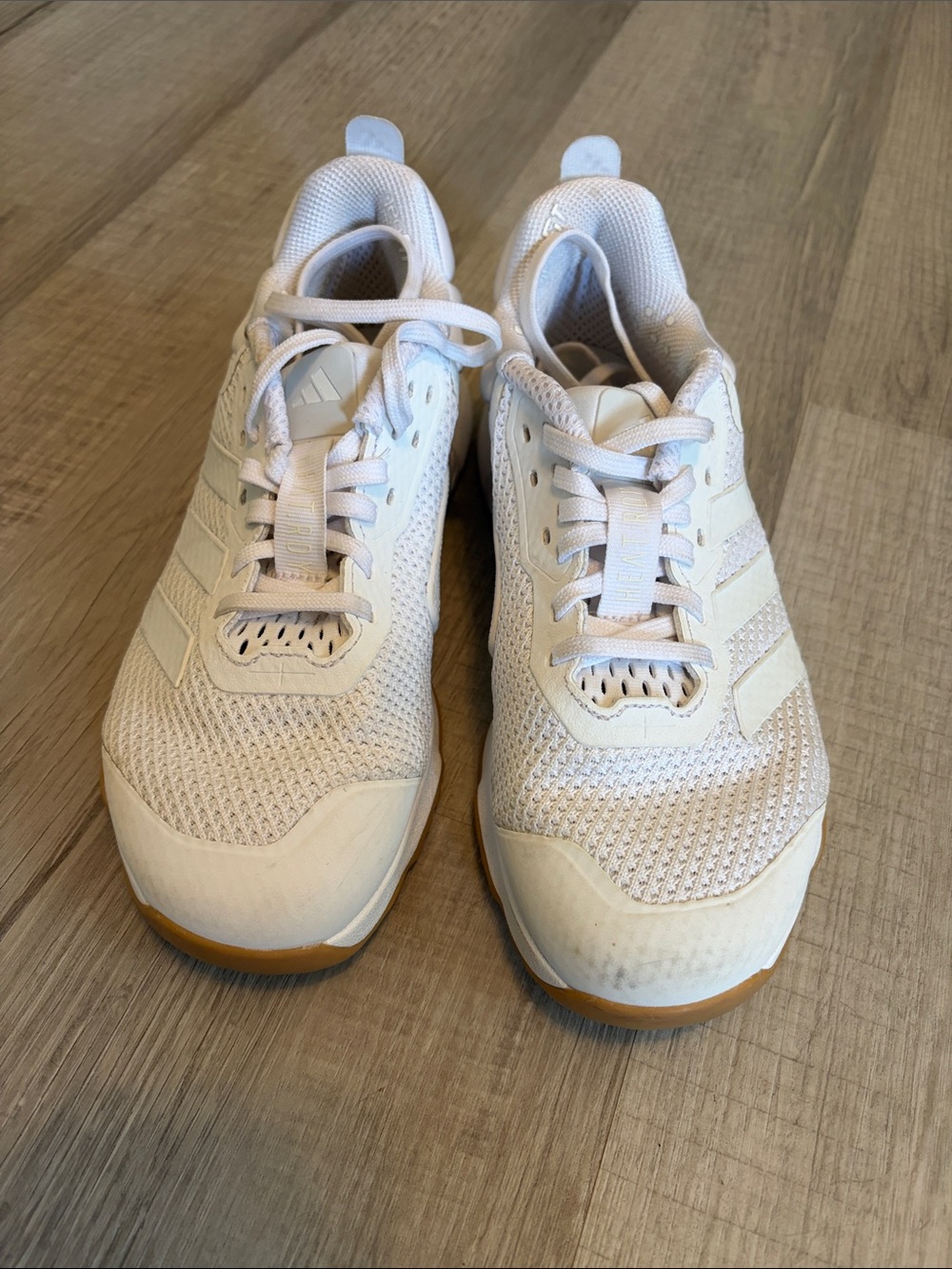 adidas Women's White drop set sneakers